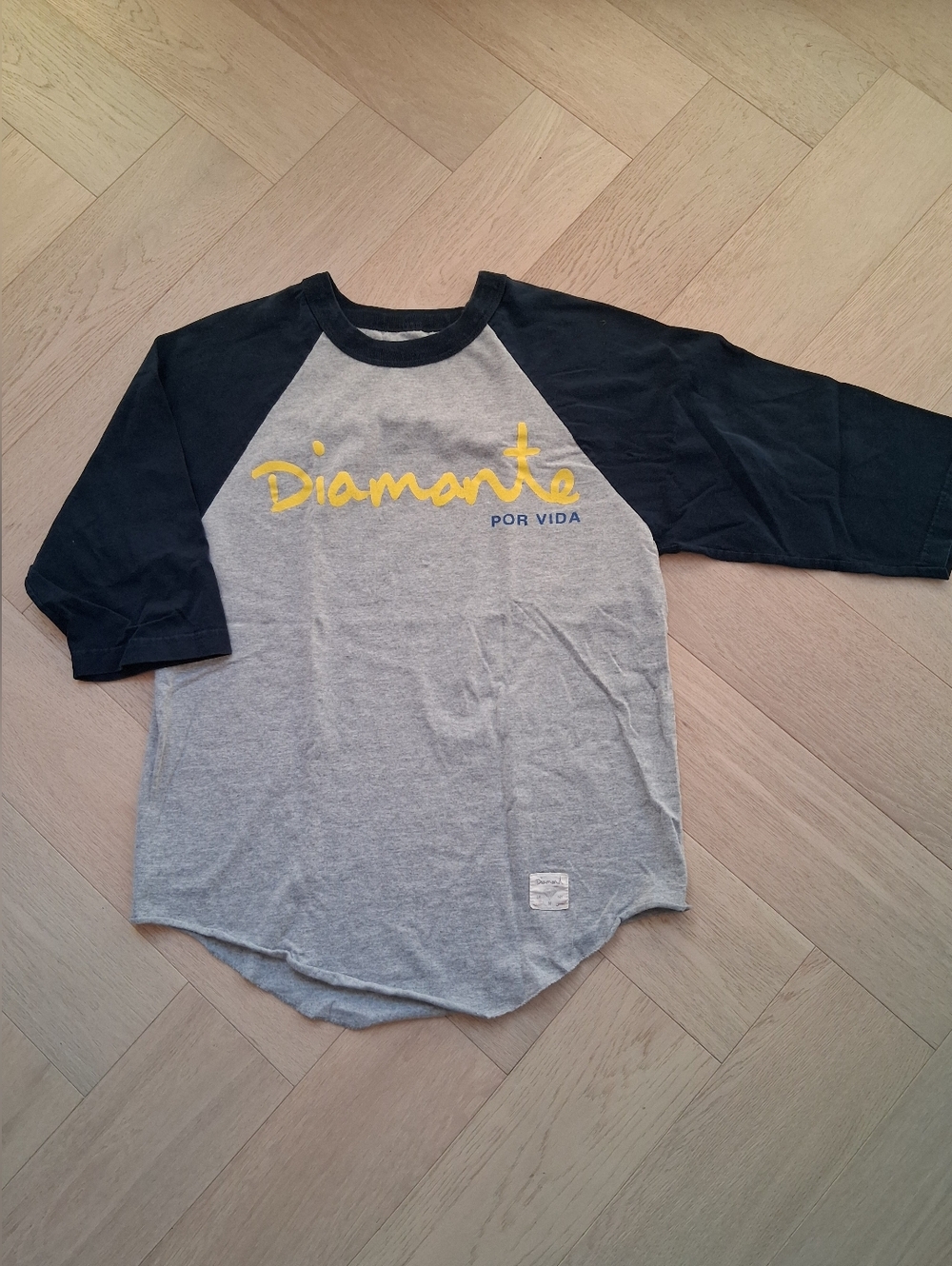 Diamond Supply Co. Baseball Shirt, 3/4 Sleeve Raglan Shirt. Made In USA